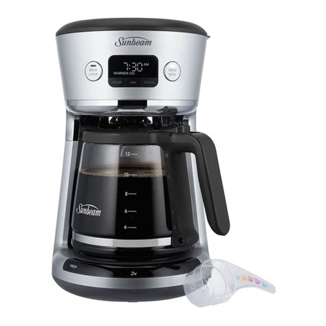 Sunbeam Programmable Coffee Maker Manual