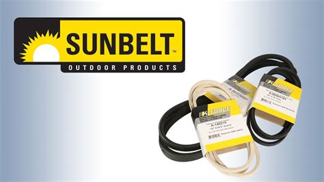 Sunbelt Replacement Belts Cross Reference
