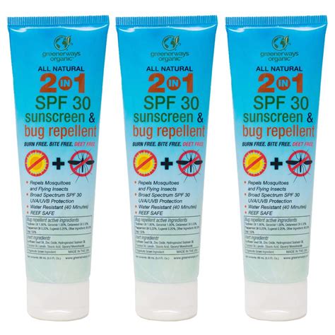 Badger Mineral Sunscreen & Bug Spray Combo SPF 40 Reef Safe Sport Sunscreen w/Zinc