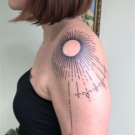 The Best Sunburst Tattoo Designs Ideas