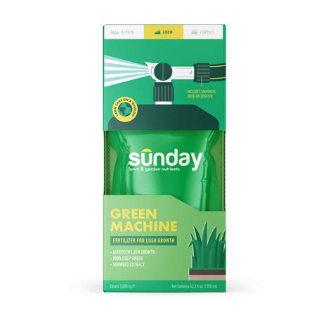 Sunday lawn care’s sustainable and natural products just dropped at
