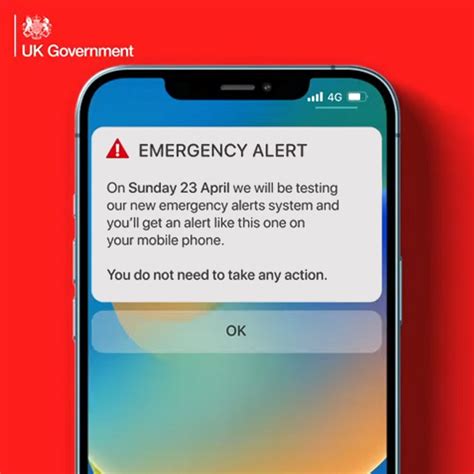 sunday 23rd april phone alert