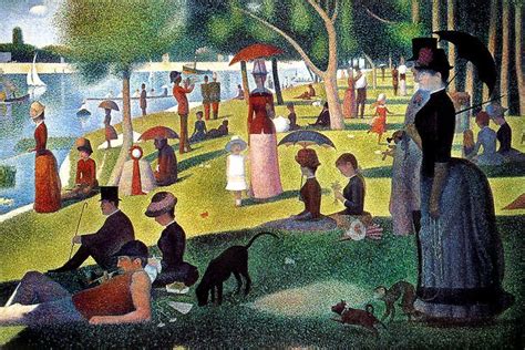 sunday in the park with george art