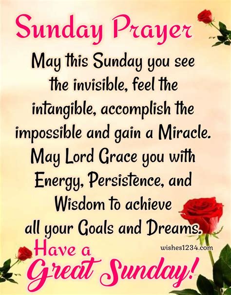 sunday morning prayer message for friends