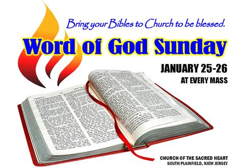 sunday of the word of god 2023