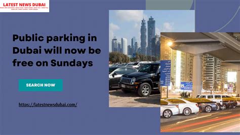 sunday parking free in dubai