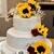 sunflower cake ideas for wedding