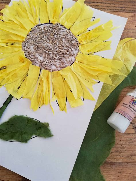 sunflower art for kids