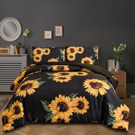 Sunflower Comforter Set King