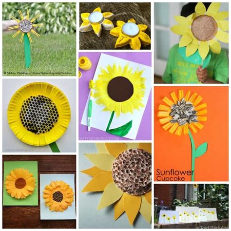 sunflower crafts for adults