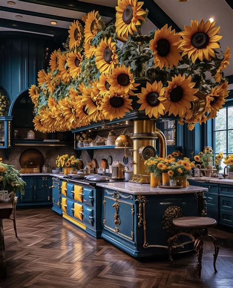 Sunflower Kitchen Ceiling Lights