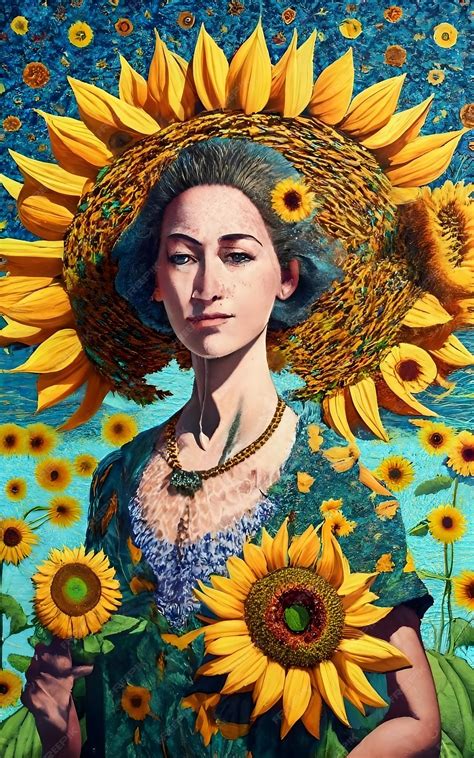 sunflower lady