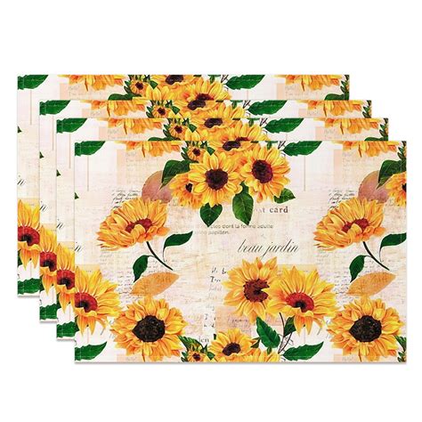 Sunflower Placemats