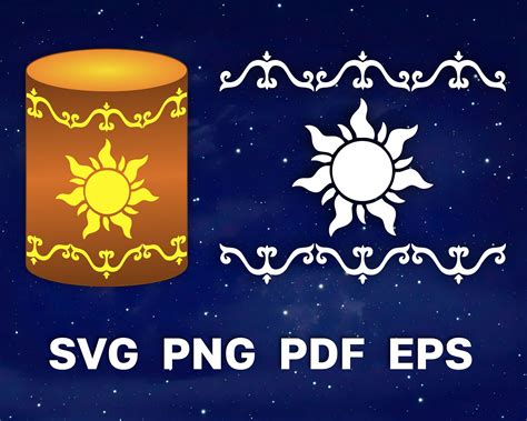 Download sunflower-3d-lantern SVG