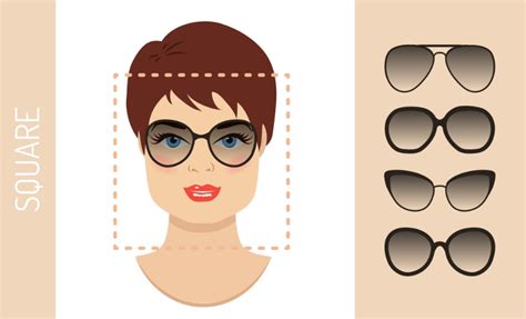 sunglass shape for square face