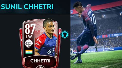 sunil chhetri fifa 20 rating