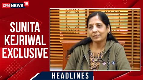 sunita kejriwal latest news