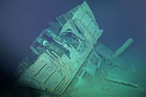 sunken ww2 battleships found