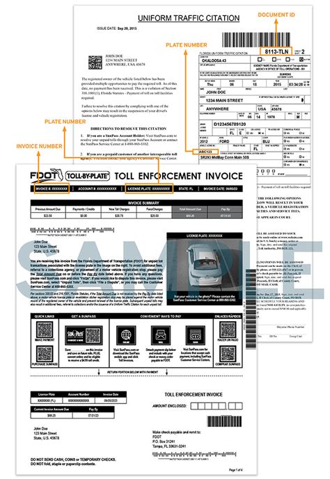 sunpass pay invoice
