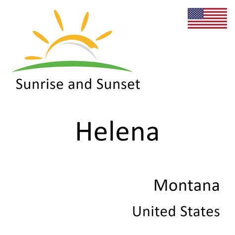 sunrise sunset times helena montana