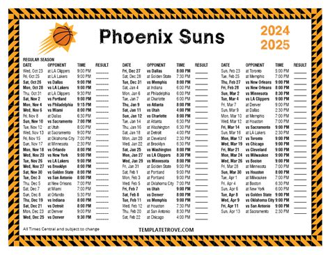 Suns Game Central Time