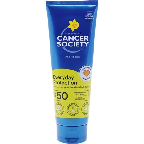 sunscreen cancer society