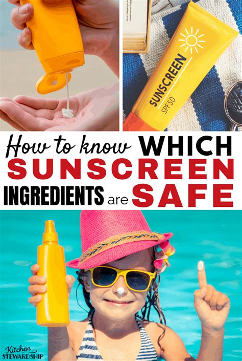 sunscreen ingredients to stay away