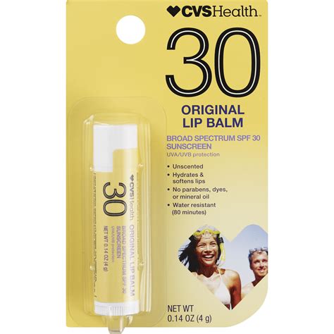 Sunscreen Lip Balm Cvs