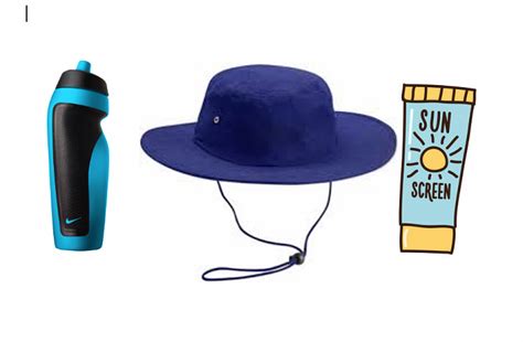sunscreen water bottle hat