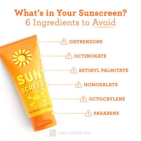 Sunscreens To Avoid