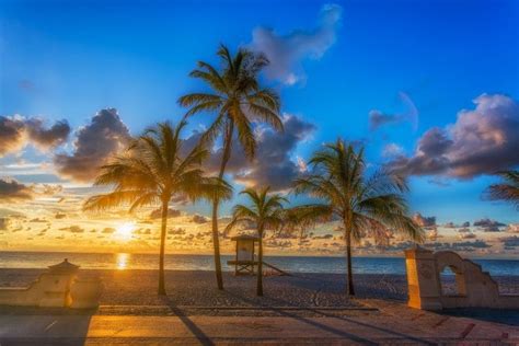 Sunset in Hollywood Florida Ntebo Archer Photography
