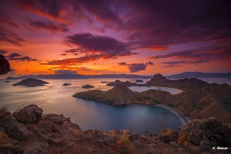 sunset Komodo Island