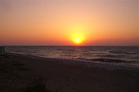 sunset Rhodes Greece