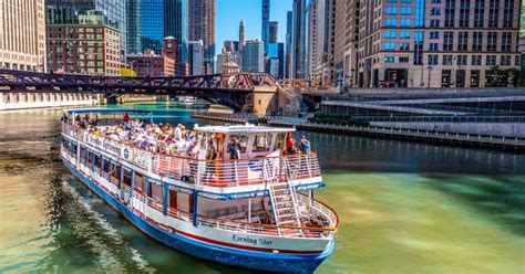 sunset boat cruise chicago