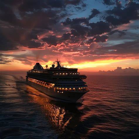 sunset cruise atmosphere