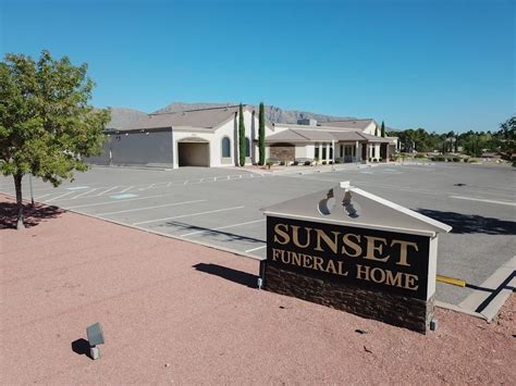 sunset funeral home locations