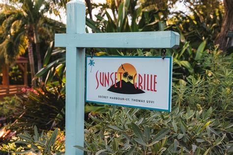 sunset grille st thomas