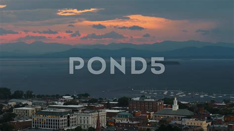 Sunset In Burlington Vt