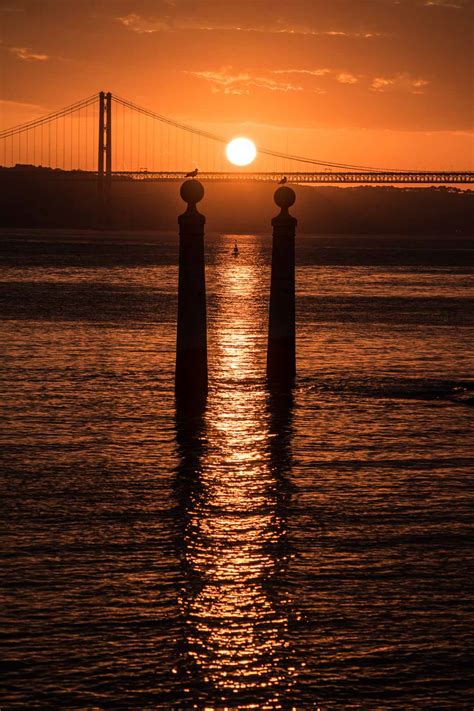 sunset in lisbon portugal