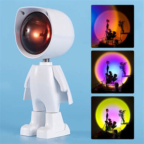 Sunset Lamp Astronaut