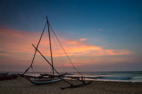 sunset negombo beach
