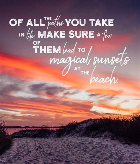 sunset pictures beach quotes