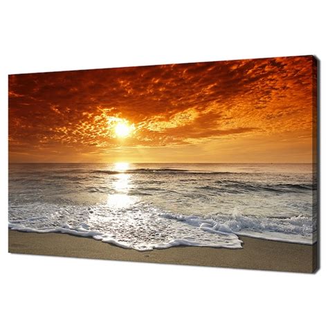 Sunset Wall Art Orange