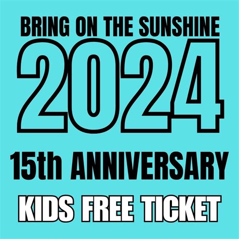 sunshine festival 2024 tickets