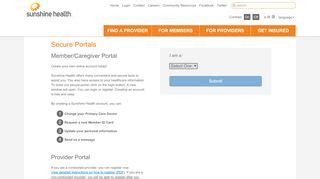 sunshine health member login