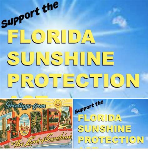 sunshine protection act status