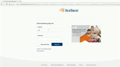 suntrust login