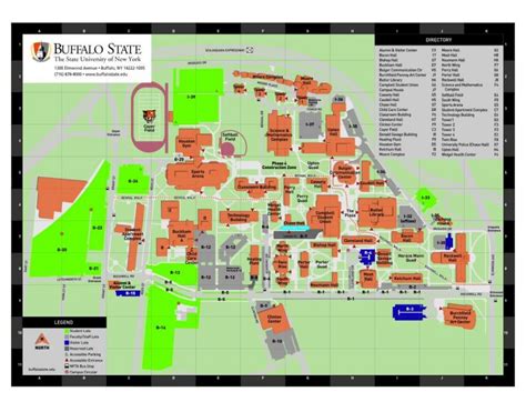 suny buffalo campus map