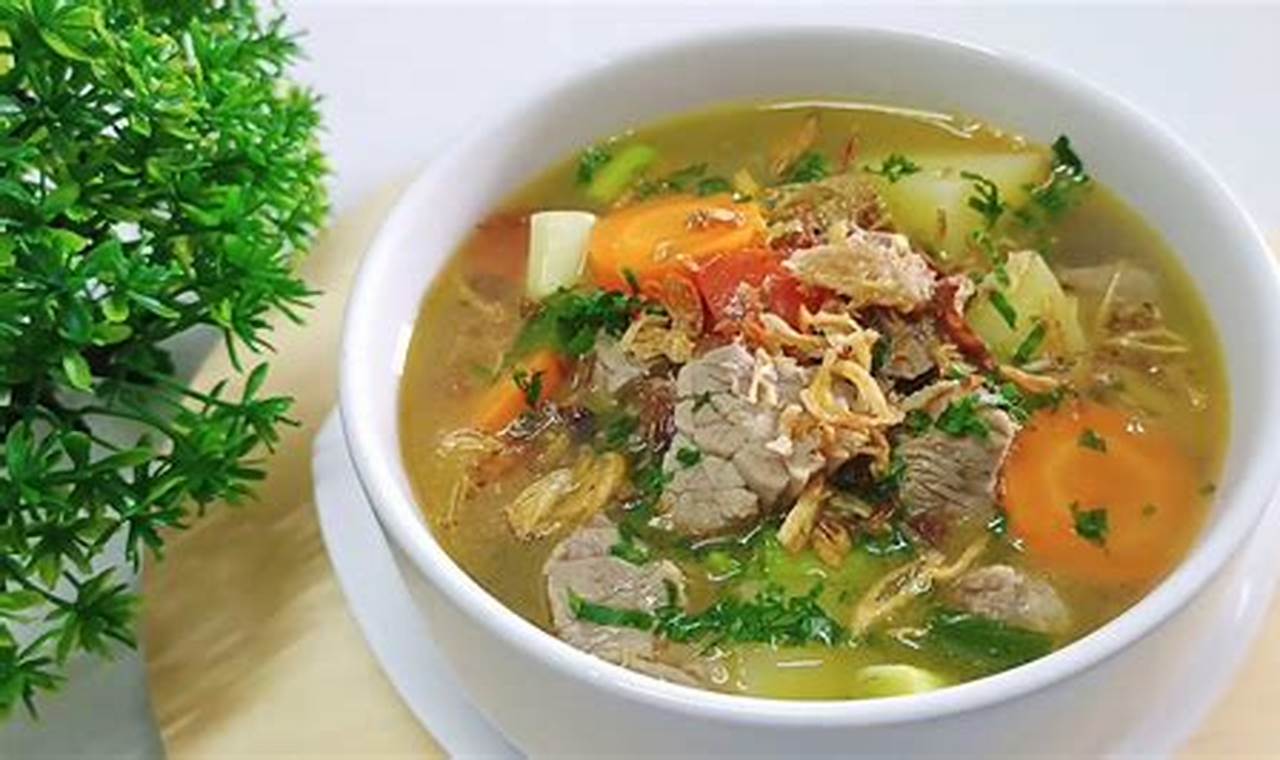 Resep Sup Daging Sapi yang Tak Tertahankan: Rahasia dan Wawasan Terungkap!