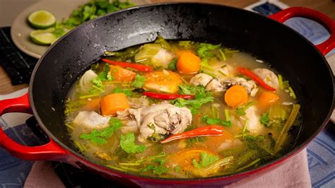 Resipi Sup Ayam Thai